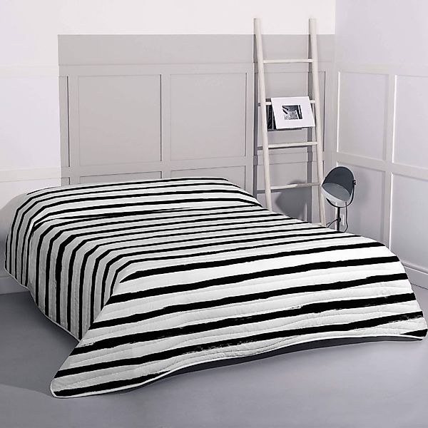Blanc | Tagesdecke Stripes günstig online kaufen