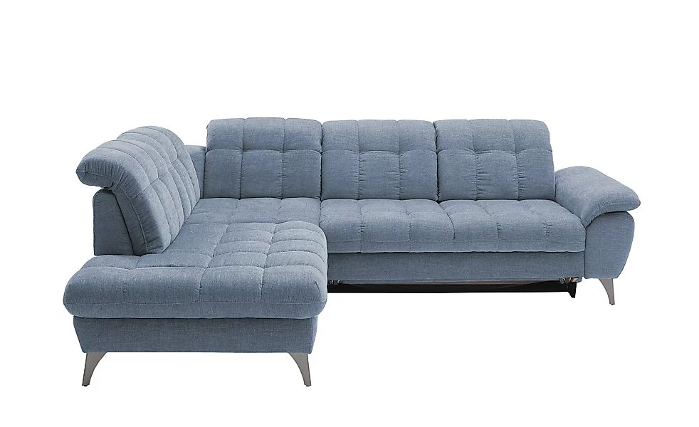 Ecksofa  Melly - blau - 90 cm - Polstermöbel > Sofas > Ecksofas - Möbel Kra günstig online kaufen