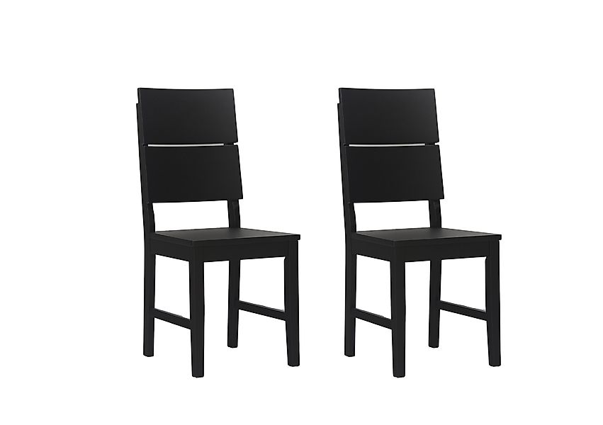 Woodroom Holzstuhl Kota (2er-Set aus massiven günstig online kaufen