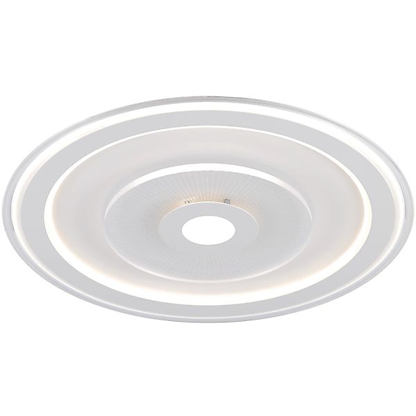 LED-Deckenleuchte Ronco Weiß 45 W kaltweiß 3.050,m ca. Ø 50 cm günstig online kaufen
