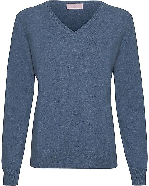 Brigitte von Schönfels Strickpullover Kaschmir V-Pullover günstig online kaufen