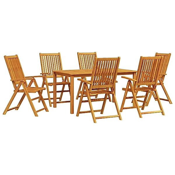 vidaXL 3-Tlg Garten-Essgruppe Massivholz Akazie Klappbar 3375620 günstig online kaufen
