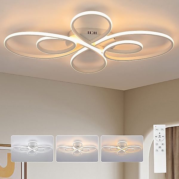 LETGOSPT Deckenleuchte 42W LED Deckenlampe in günstig online kaufen