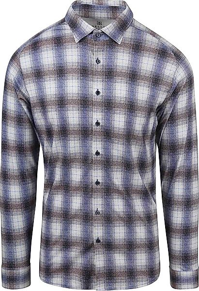 DESOTO Hemd Kent Karos Blau - Größe XXL günstig online kaufen
