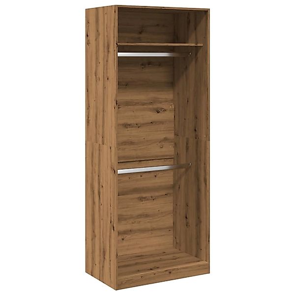 vidaXL Kleiderschrank Artisan-Eiche 80x50x200 cm Holzwerkstoff 3307800 günstig online kaufen