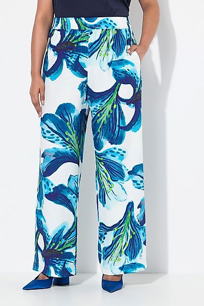 Ulla Popken Schlupfhose Hose Blüten weites günstig online kaufen
