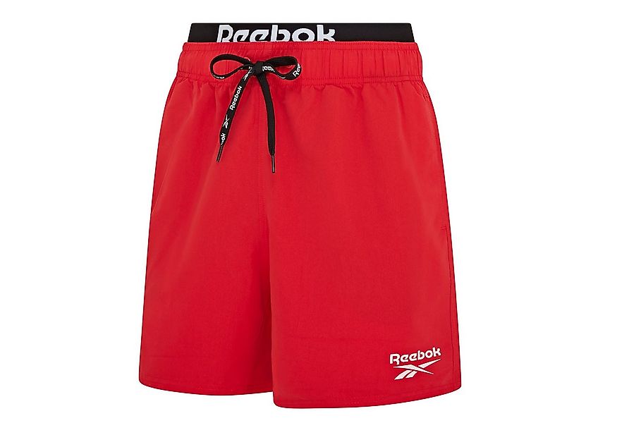 Reebok Badeshorts Todd mit Kordelzug und elastischem Bund, mit Logo, schnel günstig online kaufen