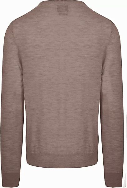 King Essentials The John Pullover Merino Braun - Größe XXL günstig online kaufen