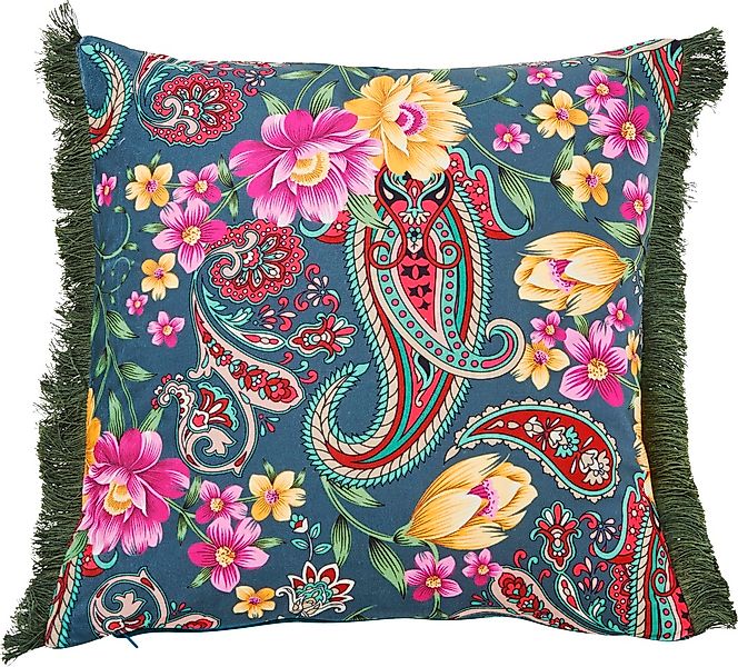 done. Dekokissen "Fringe Indian Summer" bedruckt, Reißverschluss, Kissenhül günstig online kaufen