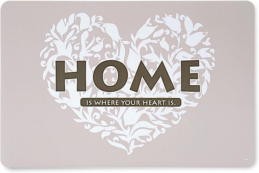 KESPER® Platzset Platzset HOME aus Polypropylen/Untersetzer, (1-St) günstig online kaufen