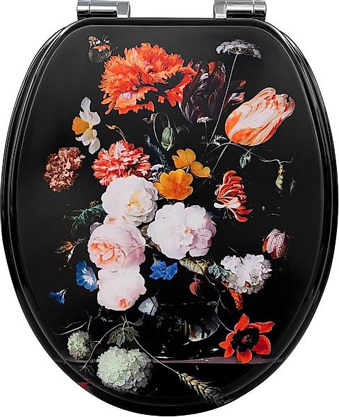 Woltu WC-Sitz (1-St), Montage von oben, mit Absenkautomatik, Klodeckel O Fo günstig online kaufen