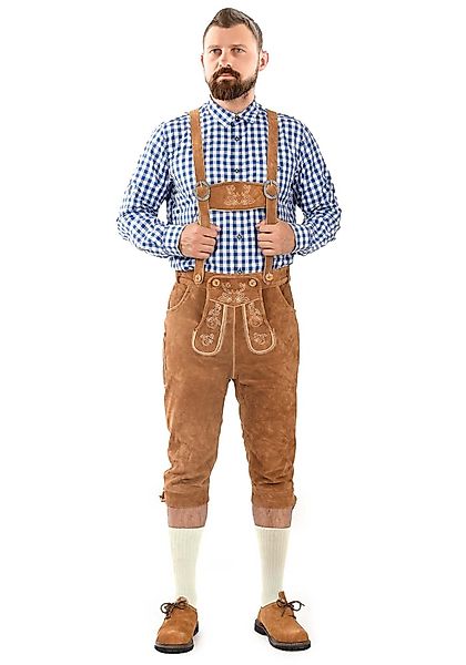 Alessandro Salvarini Trachtenlederhose ASSeppl Lederhose aus günstig online kaufen