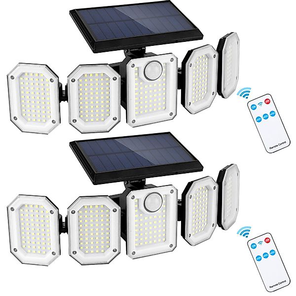 BlingBin LED Solarleuchte 300 LED Solarlampen günstig online kaufen