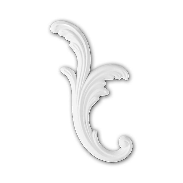 PROFHOME 160111 Zierelement dekoratives Element Stuckdekor aus Polyurethan günstig online kaufen