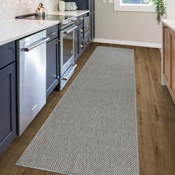 my home Teppich "Anna, auch als Läufer erhältlich" rechteckig 3 mm Höhe In- günstig online kaufen