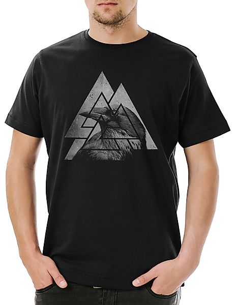 Urban Backwoods Print-Shirt Walknut Raven Herren günstig online kaufen