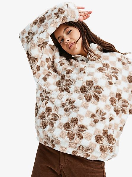 Roxy Strickfleece-Pullover JIVE TALKING BONDED (1-tlg) günstig online kaufen
