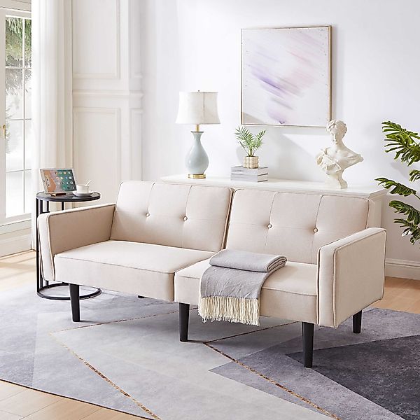 BlingBin Schlafsofa Zweisitzer-Sofa, 1 Teile, Komfortabler günstig online kaufen