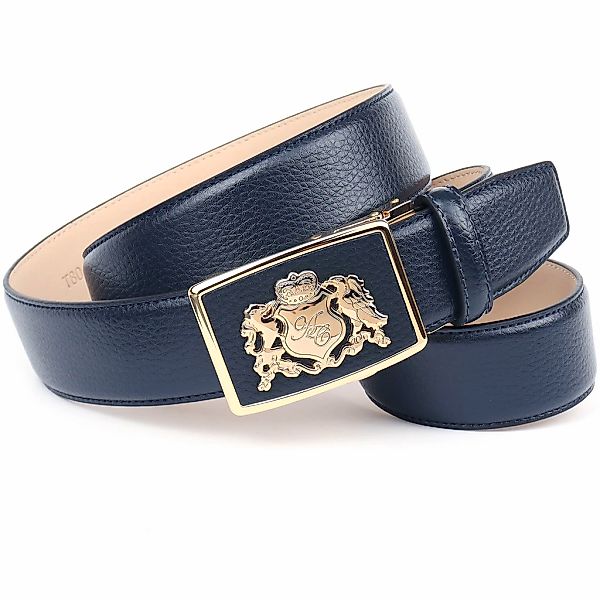 Anthoni Crown Ledergürtel Automatik Schließe günstig online kaufen