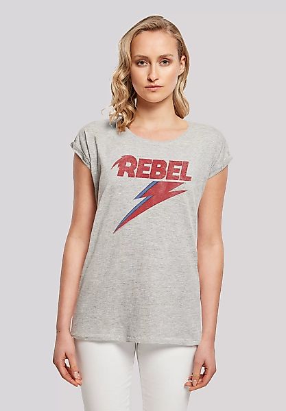 F4NT4STIC T-Shirt "David Bowie Distressed Rebel" günstig online kaufen