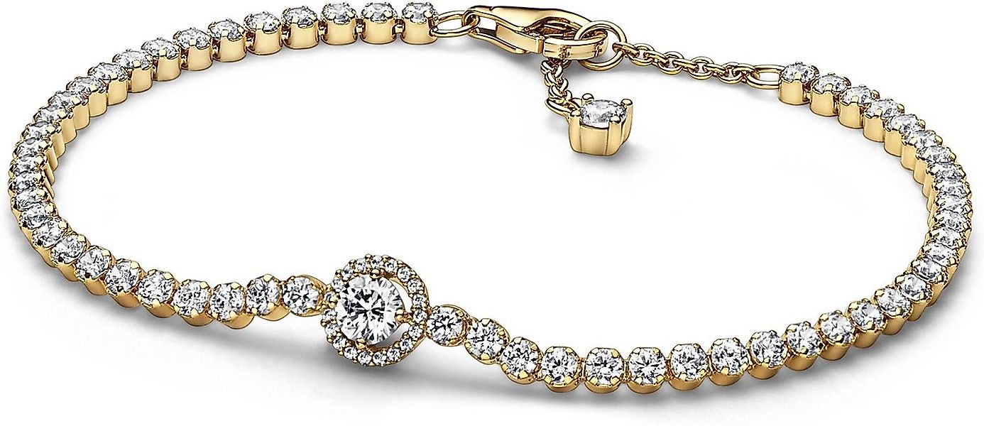 Pandora Armband Pandora Funkelnder Kranz Tennisarmband 569416C01 Damenarmba günstig online kaufen
