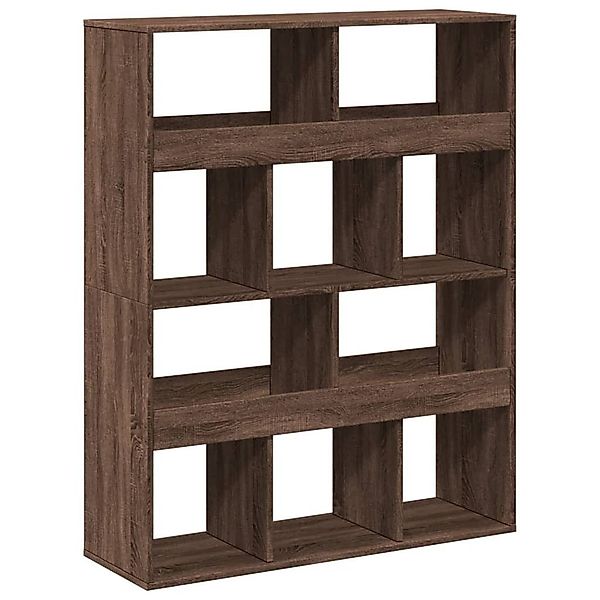 vidaXL Bücherregal Bücherregal Eichen-Optik 100x33x125,5 cm günstig online kaufen