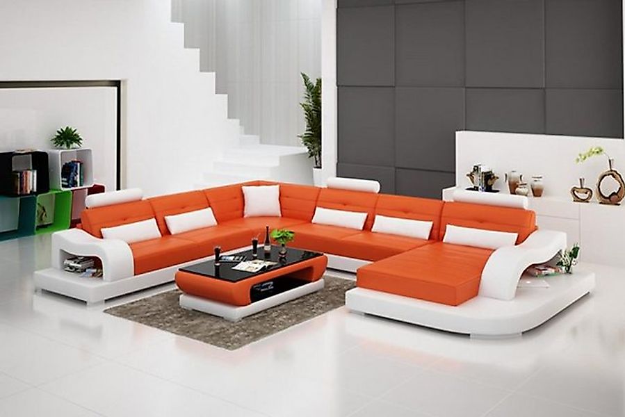 JVmoebel Ecksofa Ecksofa Sofa Couch Polster Eck Sitz Wohnlandschaft Garnitu günstig online kaufen