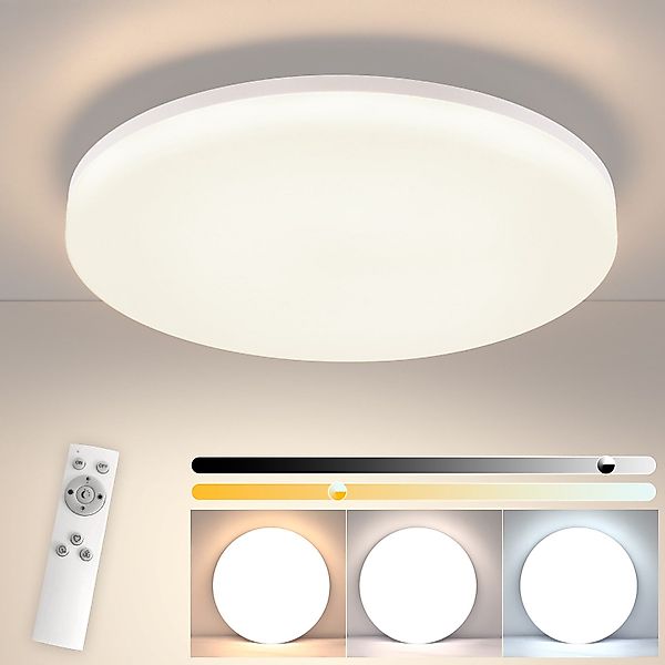 ZMH LED Deckenleuchte Dimmbar RGB Schlafzimmerlampe günstig online kaufen
