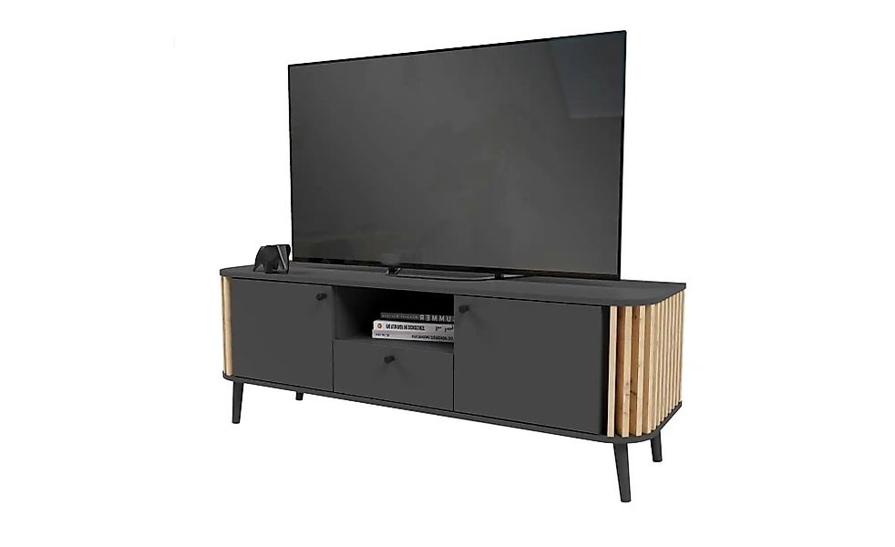 Lowboard  Postilli ¦ grau ¦ Maße (cm): B: 138 H: 50 Kommoden & Sideboards > günstig online kaufen