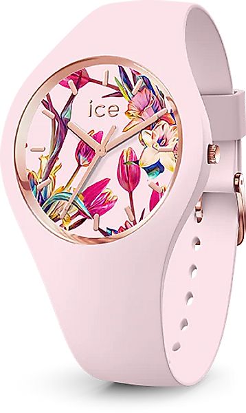 ice-watch Quarzuhr "ICE flower - Lady pink, 019213" günstig online kaufen