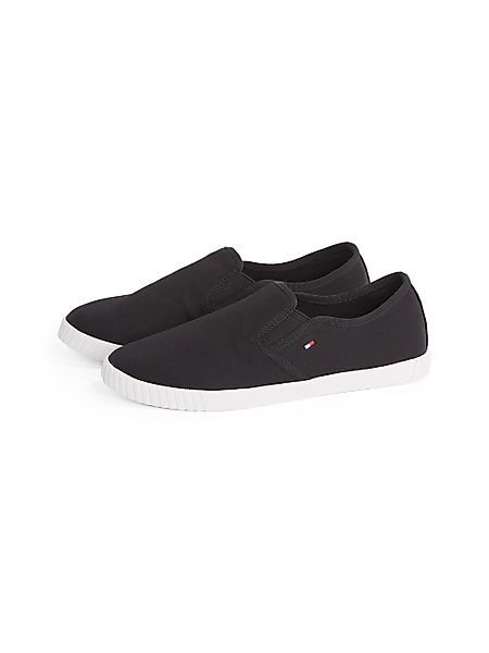 Tommy Hilfiger Slip-On Sneaker "CANVAS SLIP-ON SNEAKER", Freizeitschuh, Sch günstig online kaufen