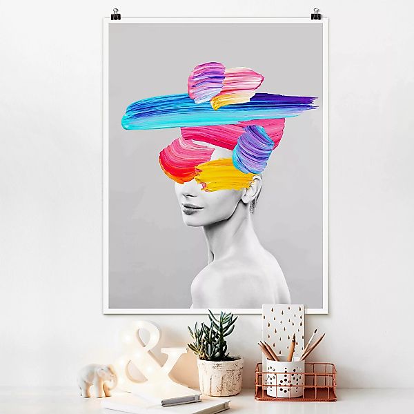 Poster Schönheit in Farbe günstig online kaufen