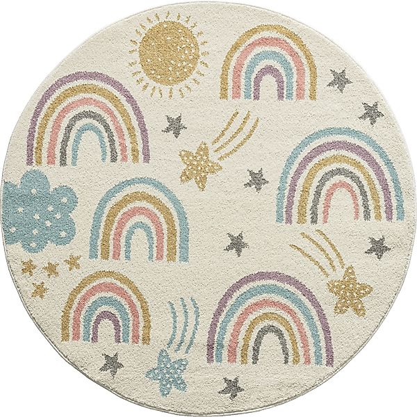 the carpet Teppich »Beat Kids«, rund, 9 mm Höhe, Kids Kinderzimmer Teppich günstig online kaufen