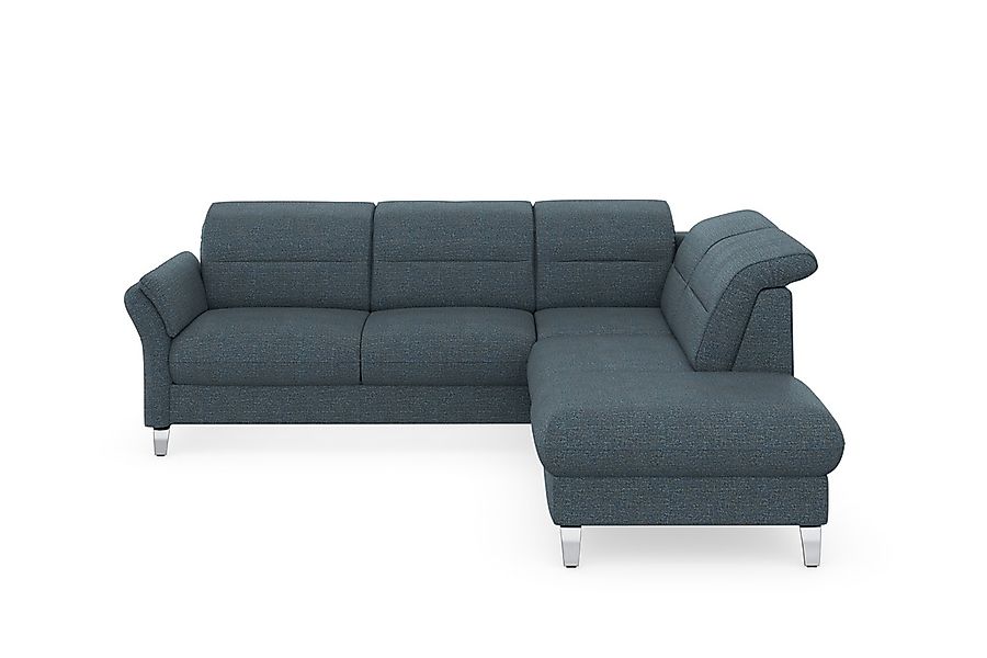 sit&more Ecksofa "Grenoble L-Form mit Federkern" wahlweise mit Bettfunktion günstig online kaufen