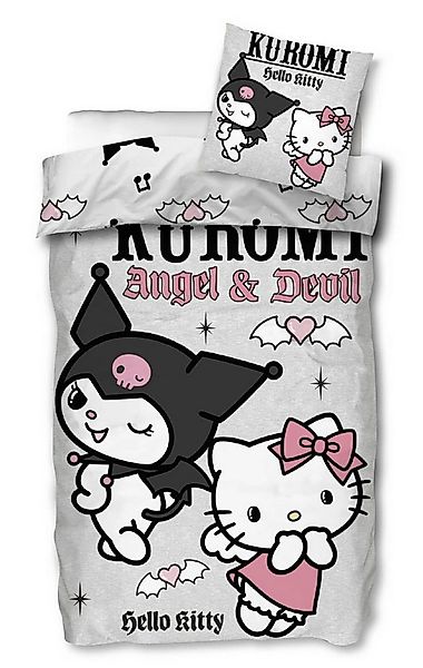 SkyBrands Bettwäsche Hello Kitty & Kuromi - Angel & Devil - Bettwäsche-Set, günstig online kaufen
