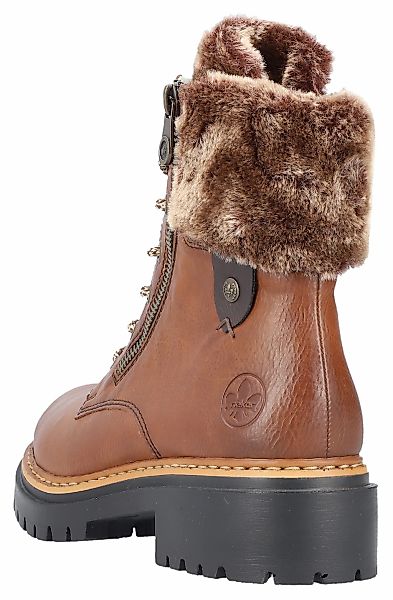 Rieker Winterstiefelette mit Fellimitat am Schaft günstig online kaufen