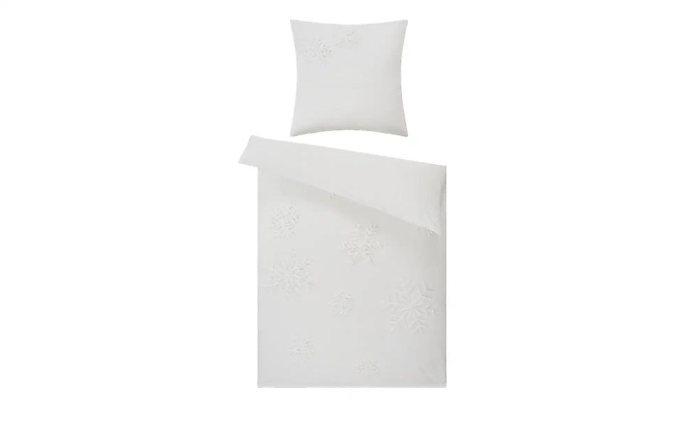 como Satin Bettwäsche  Snowy ¦ weiß ¦ Maße (cm): B: 135 Bettwaren > Bettwäs günstig online kaufen