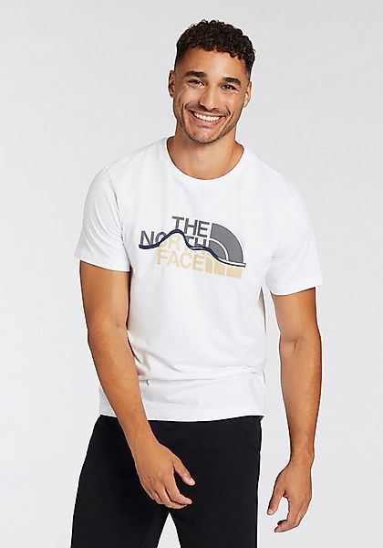 The North Face T-Shirt M SS MOUNTAIN LINE TEE sportlicher Stil, mit Logodru günstig online kaufen