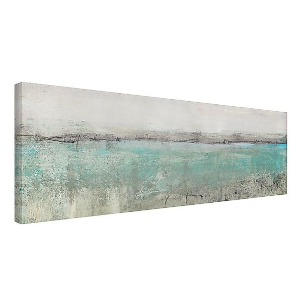 Bilderdepot24 Leinwandbild Abstrakt Modern Strand Horizont günstig online kaufen