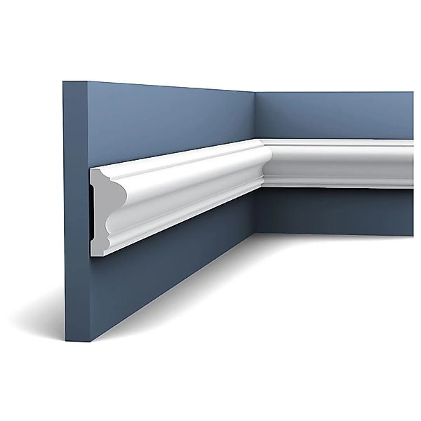 ORAC DECOR P8020 LUXXUS Wandleiste Friesleiste Stuck Leiste Profil Stoßfest günstig online kaufen