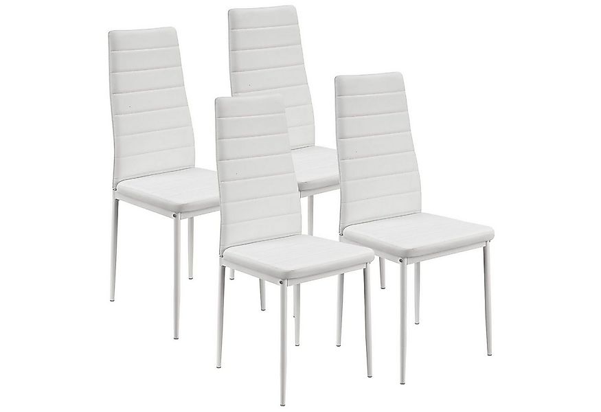 Juskys Esszimmerstuhl Loja (4 St), modern und bequem, pflegeleicht, bis 120 günstig online kaufen