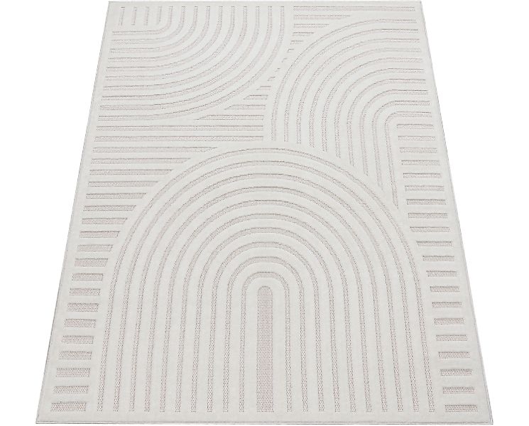 Paco Home Teppich »Livorno 674«, rechteckig, 14 mm Höhe, Uni Farben, modern günstig online kaufen