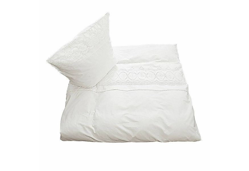 Mirabeau Bettwäsche Bettwäsche Norelle weiß, 95% Baumwolle, 5% Viskose günstig online kaufen