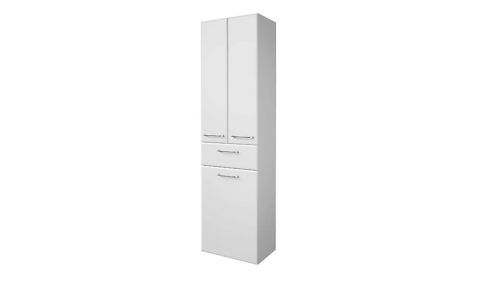 smart Hochschrank  Onda - weiß - 50 cm - 185,5 cm - 33 cm - Schränke > Bads günstig online kaufen