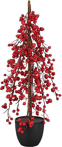 Creativ green Winterliche Kunstpflanze "Beerenbäumchen" günstig online kaufen