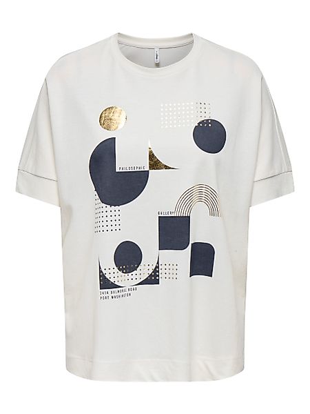 ONLY Kurzarmshirt ONLJANY S/S O-NECK PRINT günstig online kaufen