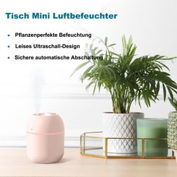Coonoor Luftbefeuchter Tragbarer Mini-Luftbefeuchter, USB-Personal-Luftbefe günstig online kaufen