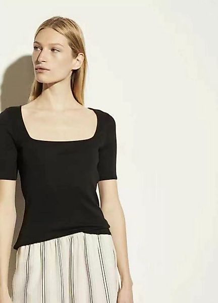 FIDDY T-Shirt Schlankes, elegantes Damen-T-Shirt mit quadratischem Ausschni günstig online kaufen