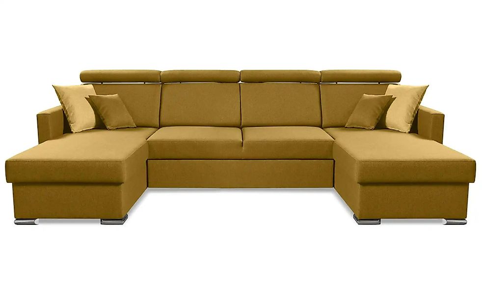 Wohnlandschaft   ¦ gelb ¦ Maße (cm): B: 280 H: 97 Polstermöbel > Sofas > Wo günstig online kaufen