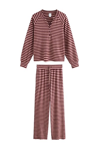 Next Pyjama Weicher, langärmeliger Schlafanzug (2 günstig online kaufen